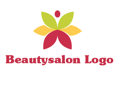 flower with dot logo