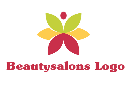 flower with dot logo