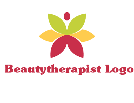 flower with dot logo