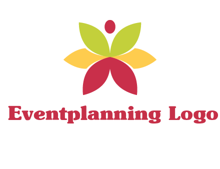 flower with dot logo