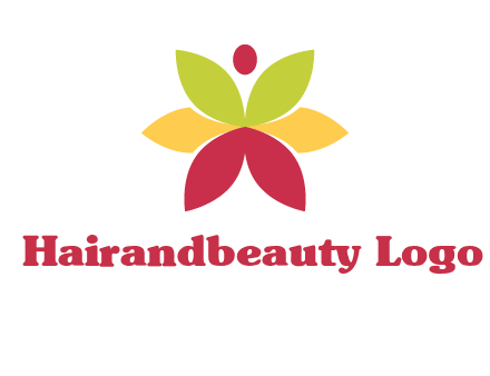 flower with dot logo