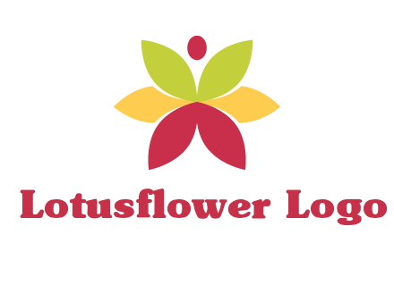 flower with dot logo