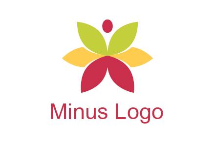 flower with dot logo