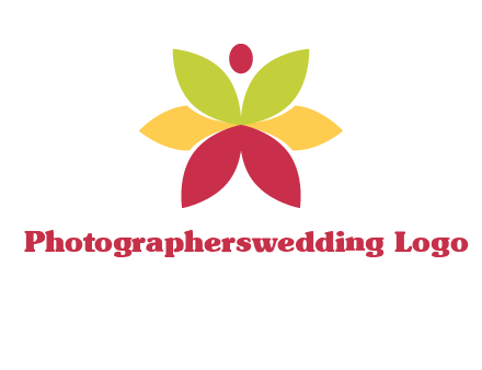 flower with dot logo