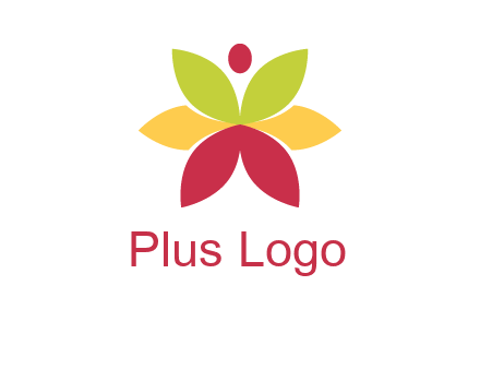 flower with dot logo