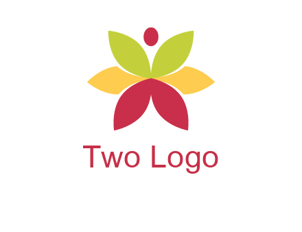 flower with dot logo