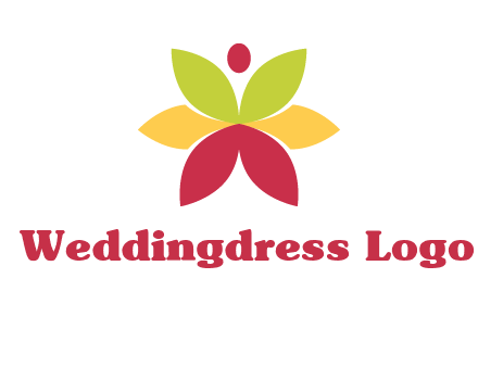 flower with dot logo