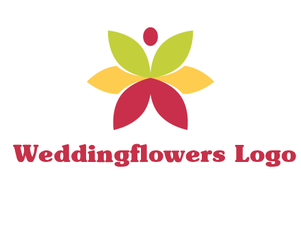 flower with dot logo