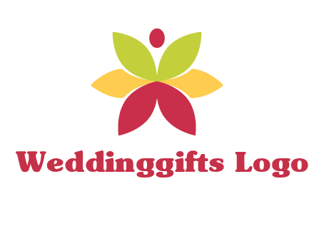 flower with dot logo