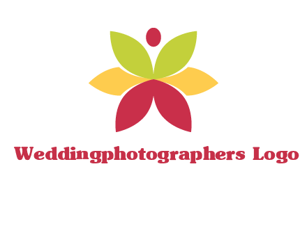 flower with dot logo