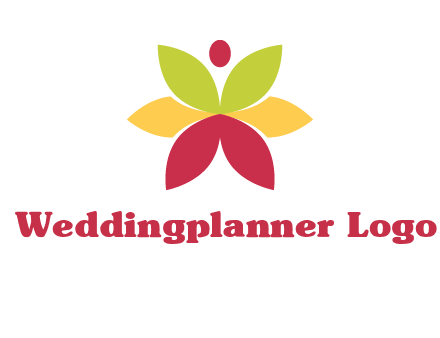 flower with dot logo