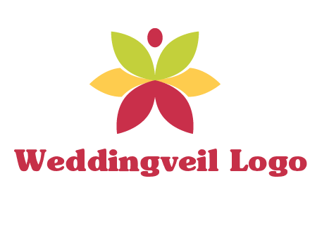 flower with dot logo