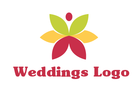 flower with dot logo