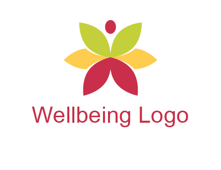 flower with dot logo
