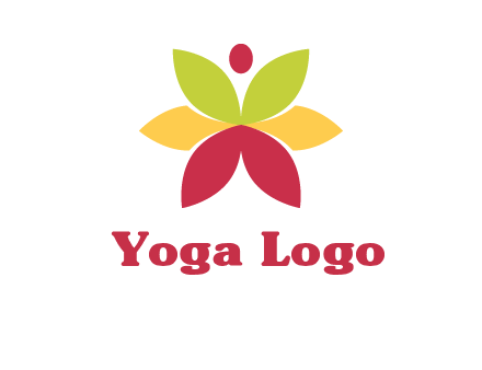 flower with dot logo