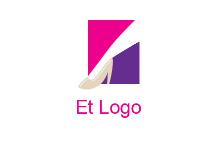leg wearings heel shoe logo
