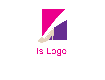 leg wearings heel shoe logo