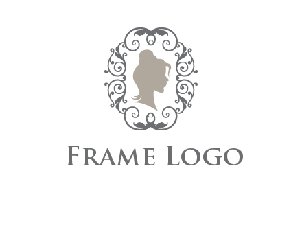 woman in frame logo
