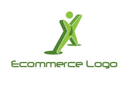 letter X man logo