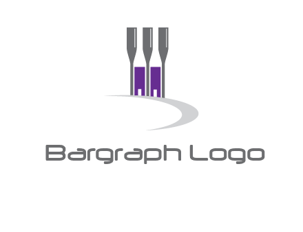 doors between wine glasses logo