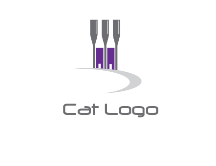 doors between wine glasses logo