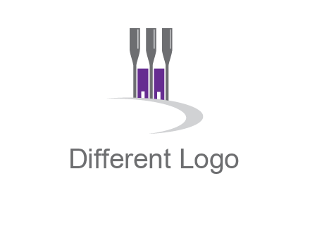 doors between wine glasses logo