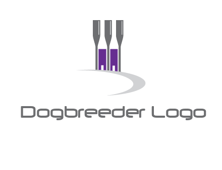 doors between wine glasses logo