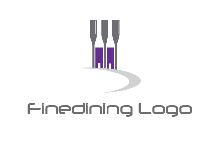 doors between wine glasses logo