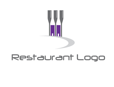 doors between wine glasses logo