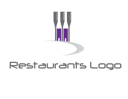 doors between wine glasses logo