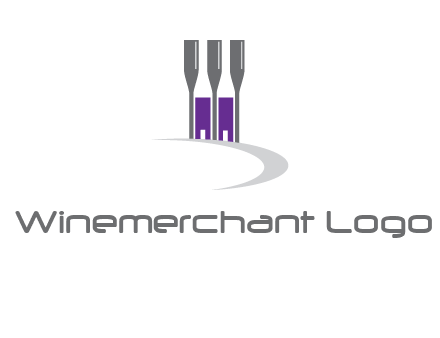 doors between wine glasses logo