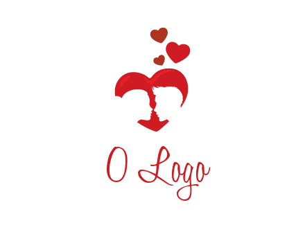 couple in love logo