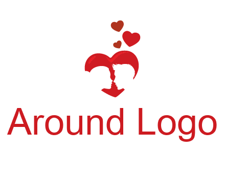 couple in love logo