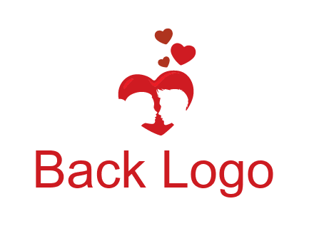 couple in love logo