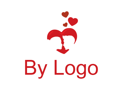 couple in love logo