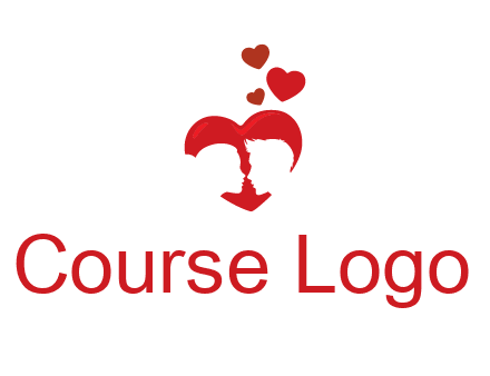 couple in love logo