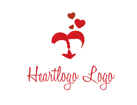 couple in love logo