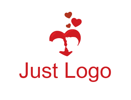couple in love logo