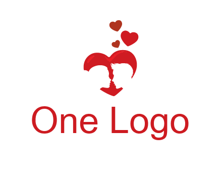 couple in love logo