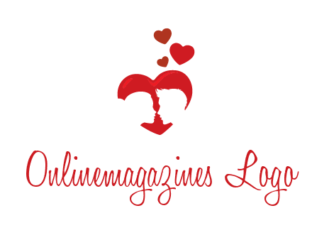 couple in love logo