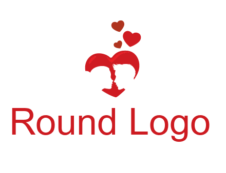 couple in love logo