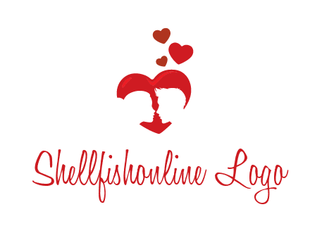 couple in love logo