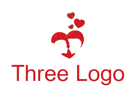 couple in love logo