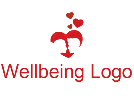 couple in love logo