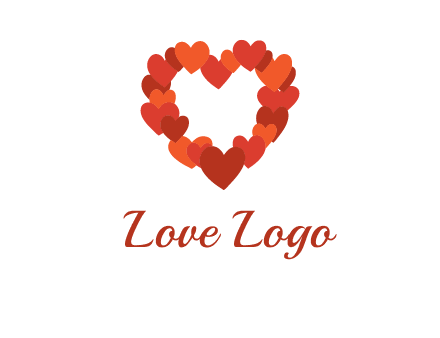 hearts forming a heart logo
