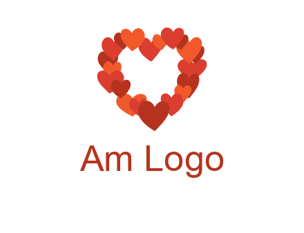hearts forming a heart logo