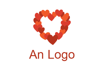 hearts forming a heart logo