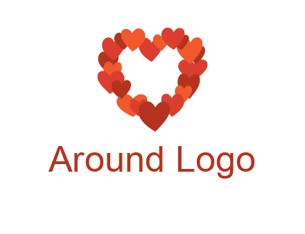 hearts forming a heart logo