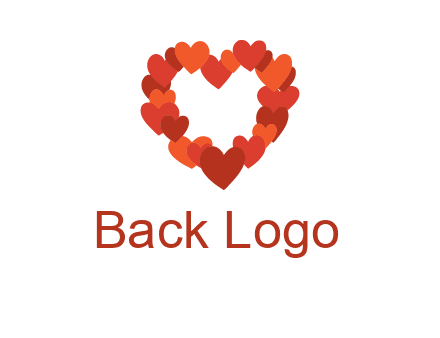 hearts forming a heart logo