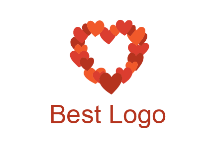 hearts forming a heart logo